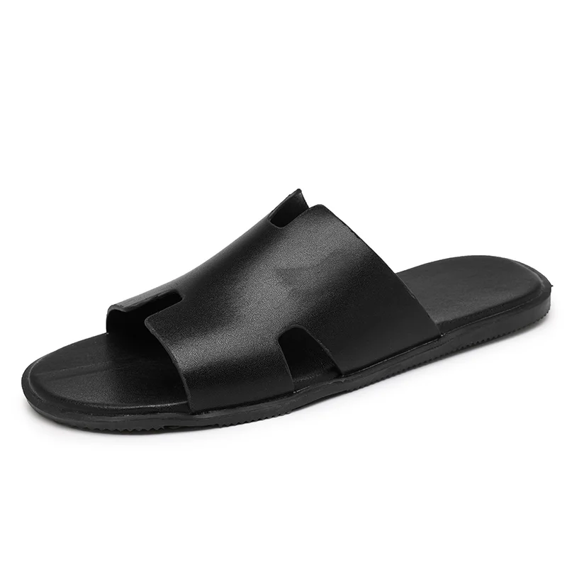 Summer Shoes beach slipper Fashion Brand Leather Slippers Wild Female  Sandals Original Outdoor Slides White Women Slippers