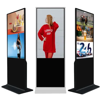 Best-Selling Smart Vertical LCD Advertising Kiosk Touch Screen Digital Signage Totem for Elevator & Education Use