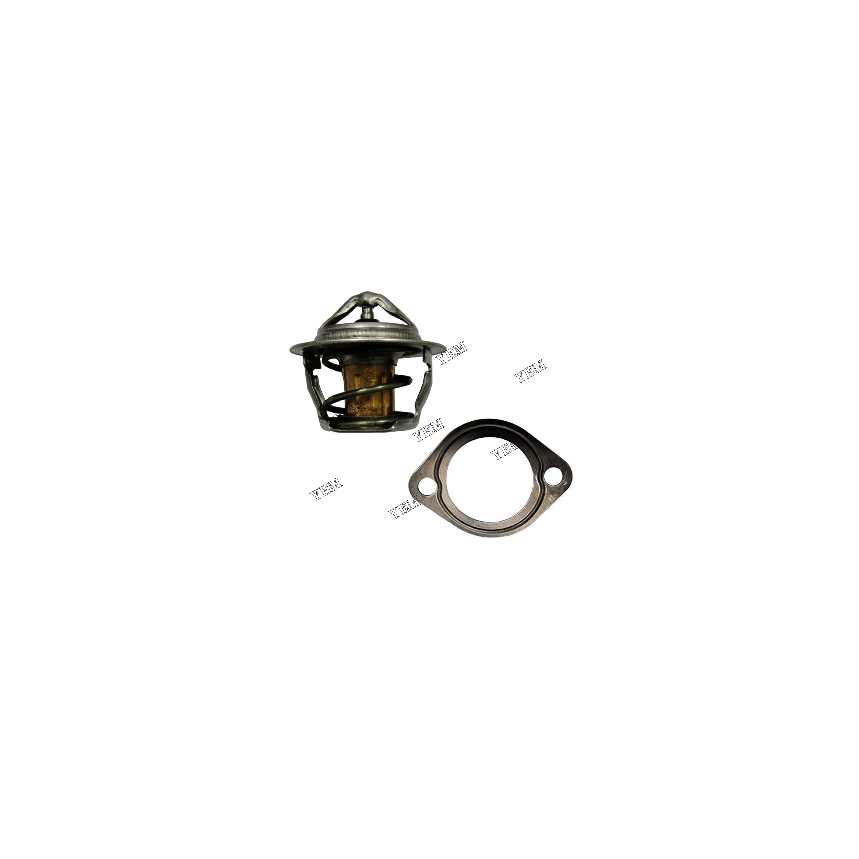 New Thermostat &Gasket 160 F Fits for Kubota M4000 M4030SU M4030SU-TF M4500 M4500DT Aftermarket Engine Parts