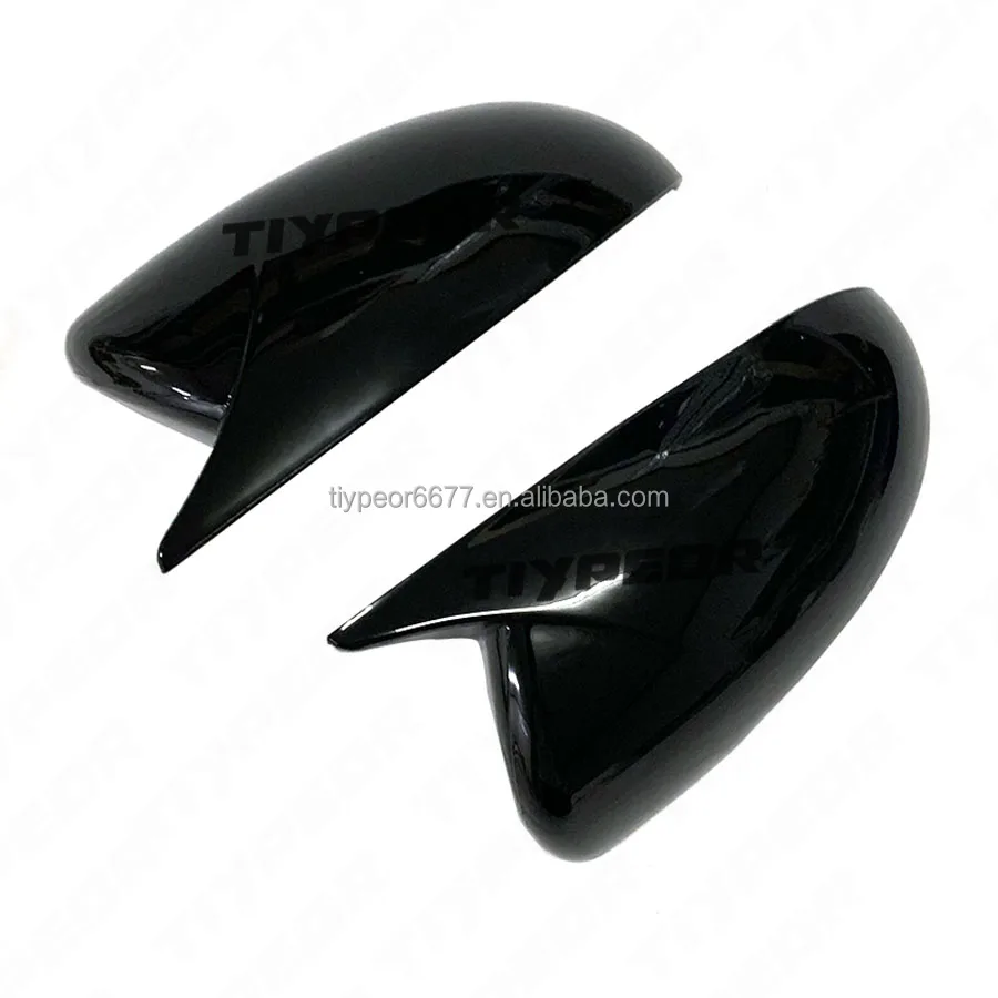 product for kia sorento 2016   2019 tiypeor new gloss black door rear view mirror cover trim  exterior accessories body kits-5