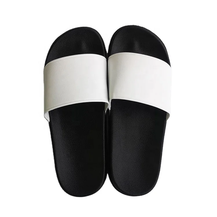 Best Welcome Comfortable Light Weight black white Men’s Slippers