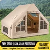 Double-door tent [with skylight version]