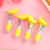 Bullet type 0.7 - orange small four-color ballpoint pen