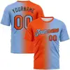 Light Blue  Orange