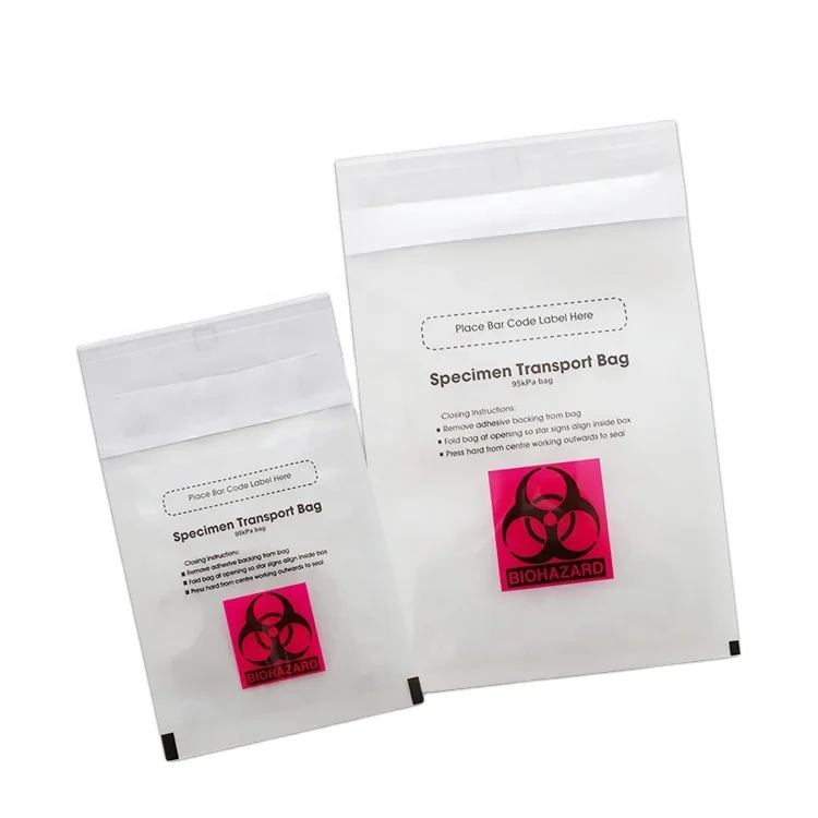 Hard Plastic Biohazard Specimen Container