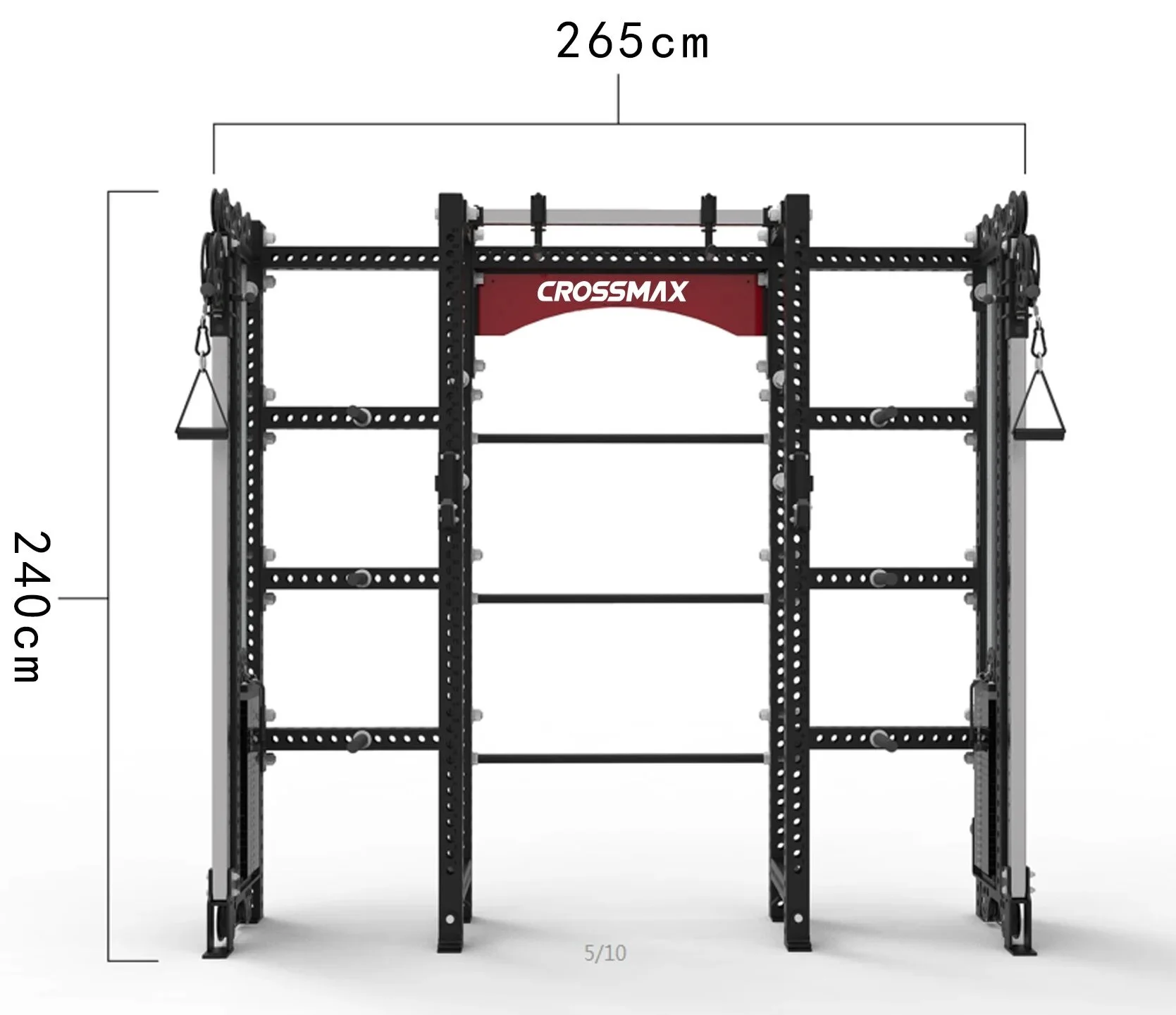 Crossmax Multi Functional Trainer  with High Pulley and Low Pulley