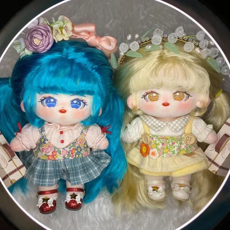 Deeblue Factory Custom 3D Face Plush Doll 20cm Kpop Plush Doll Stuffed Star Toys for Girl