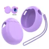 Purple flat style + lanyard