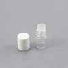 Con las bolas de rodillo de cristal y los casquillos blancos