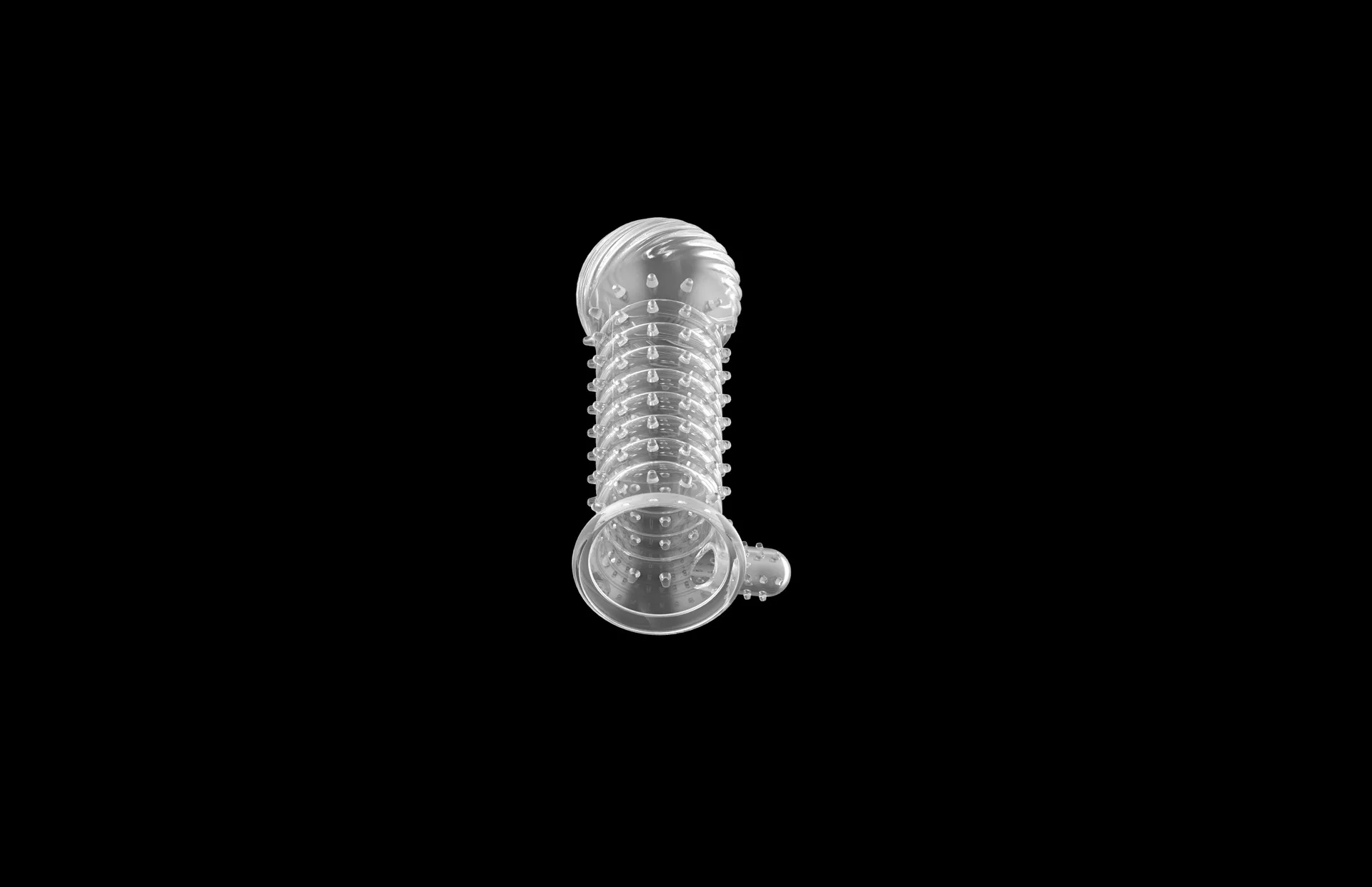 penishülle als kondom SUMERSHA Kristall Kondom Penis Vergrößerungs Verlängerung Silikon Extender  Eichel Penisring Verzögerung Ringe Sleeve zufällig Farbe 17cm main image 0