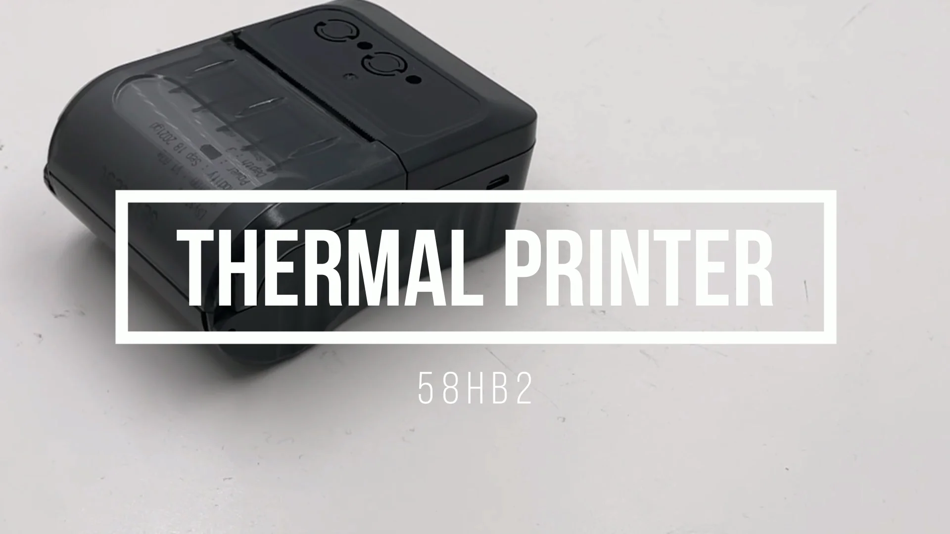 58HB2 Portable Thermal Printer Mini Printer 58mm Bluetooth POS Receipt  Printer Mobile