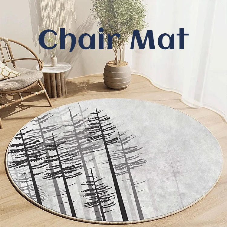 Non-slip Pvc E-sport Chair Mat Floor Protector Custom Gaming Computer Chair Floor Mat manufacture