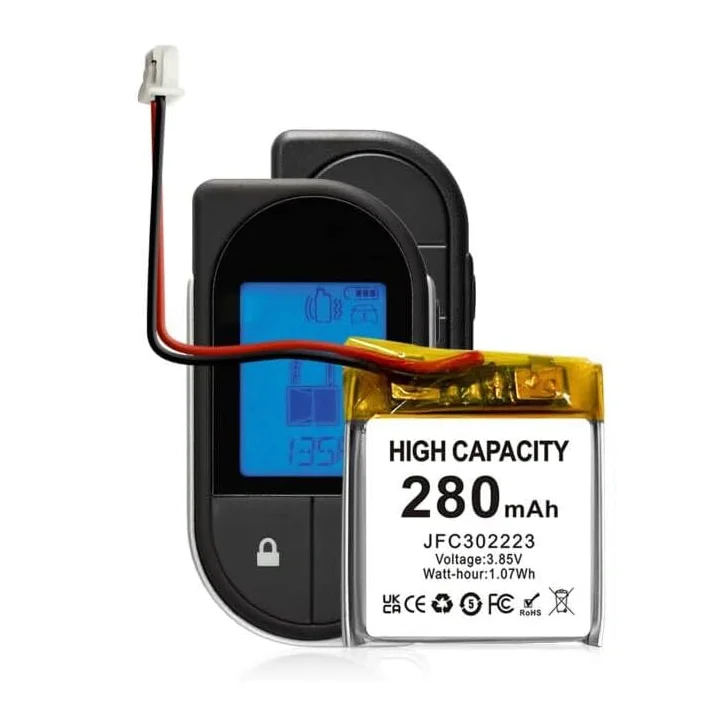 Engros Lipo 3,7 V 280 mAh udskiftelig batteri 3706V 3806V 4606V 5606V Viper Python Clifford fjernbetjeninger LI-polymere batteri