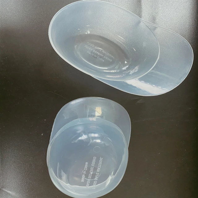
Прямая поставка с завода, пластиковая миска для салата, мороженого, прозрачная с ручкой, столовая посуда пищевого класса, набор столовых приборов для дома 