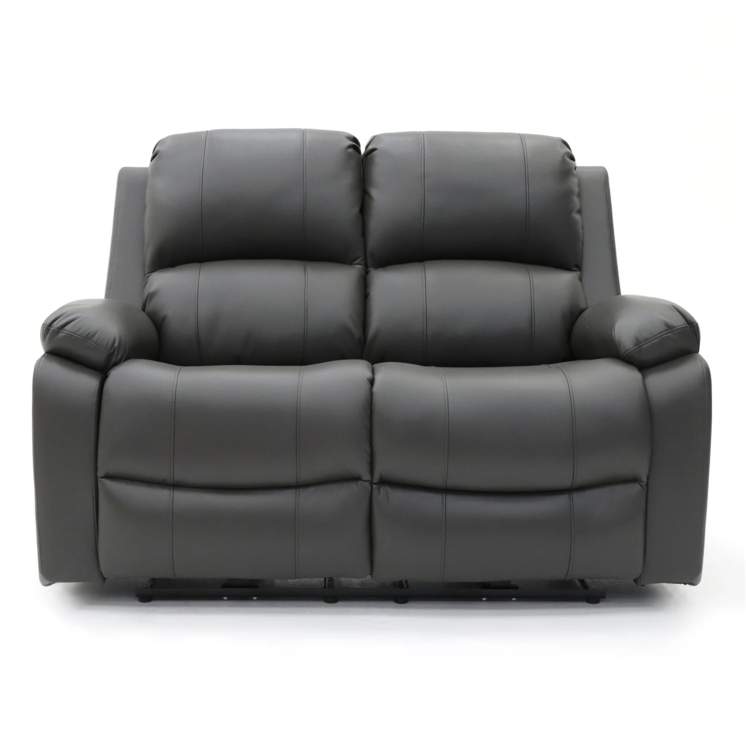 Geeksofa 3+2+1 Modern Air Leather Power Electric Motion Recliner Sofa