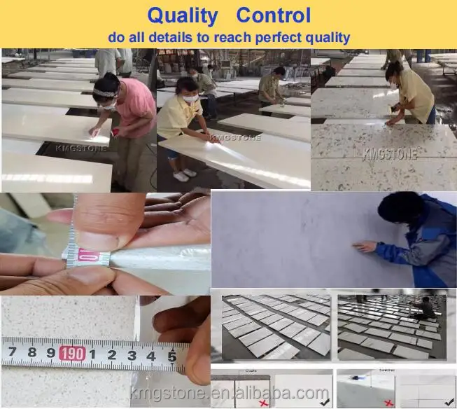 Modern Design Colorful Quartz Artificial Stone Marble Tile Real Culture Stone Interiors Window Sill Big Slab Granite Wall