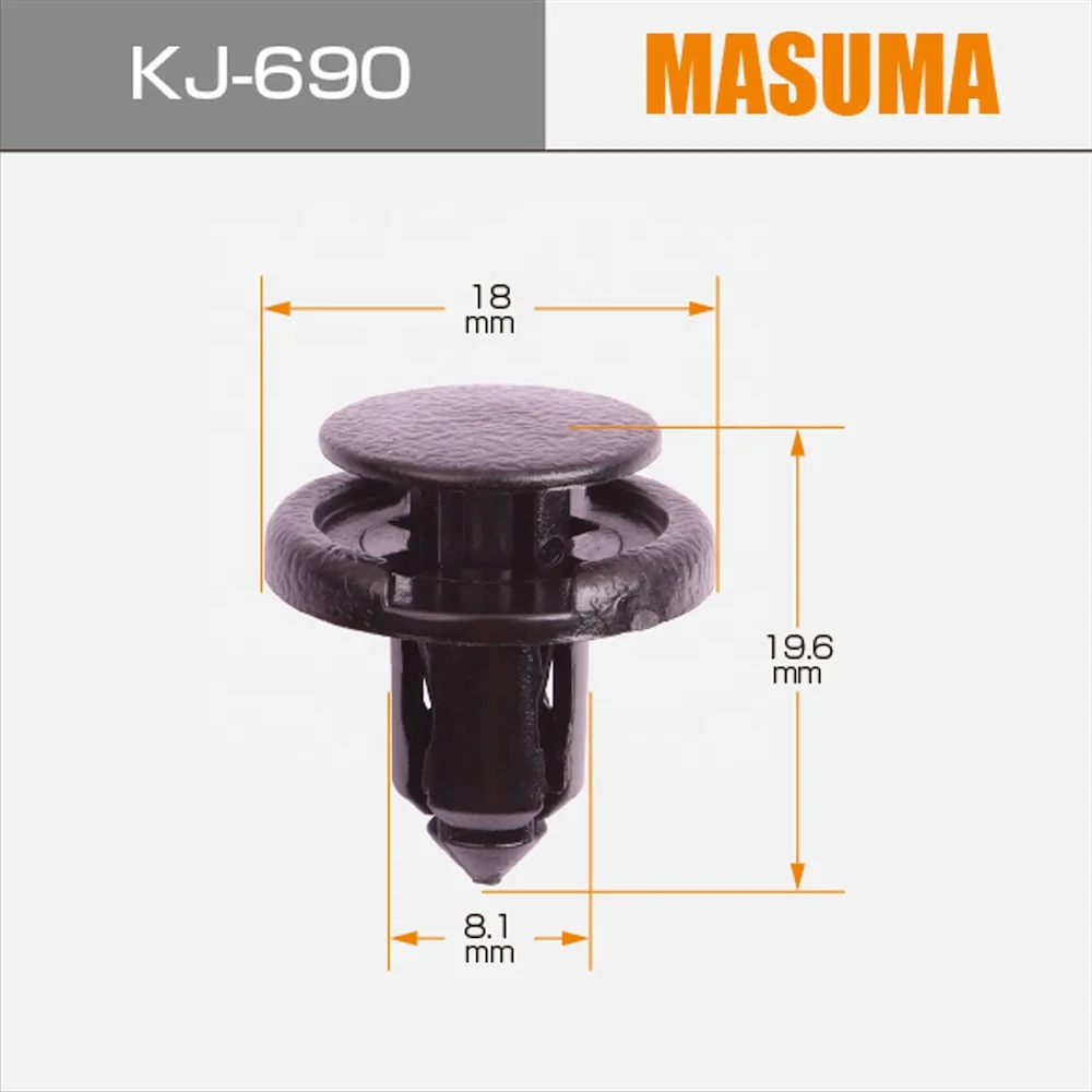 MASUMA KJ-690 90467-08185 01553-09611 автомобильные зажимы и