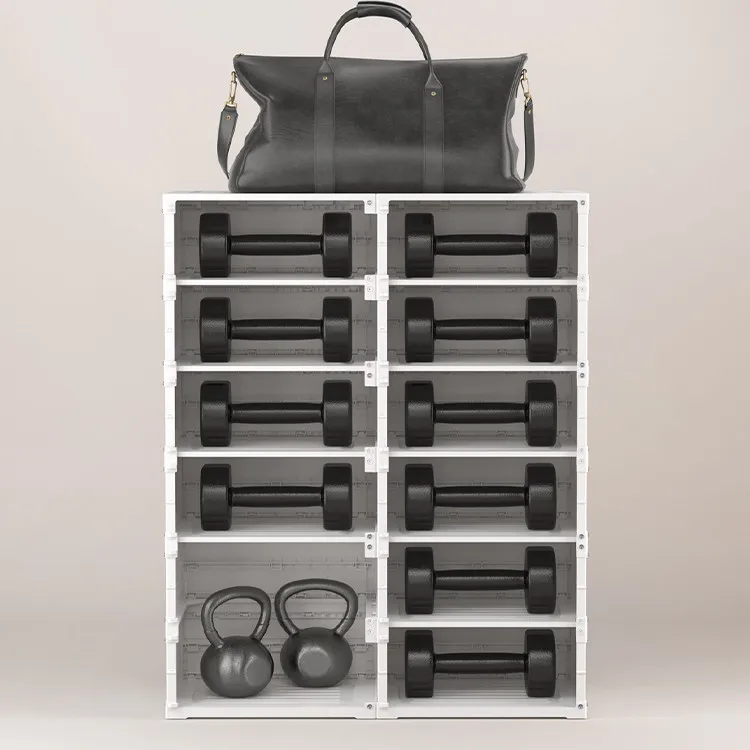 Antbox Mayi Box Factory Supply Adjustable 11 Tier Shelf Organizer  with Boots Column Storage Stand Shoe Rack