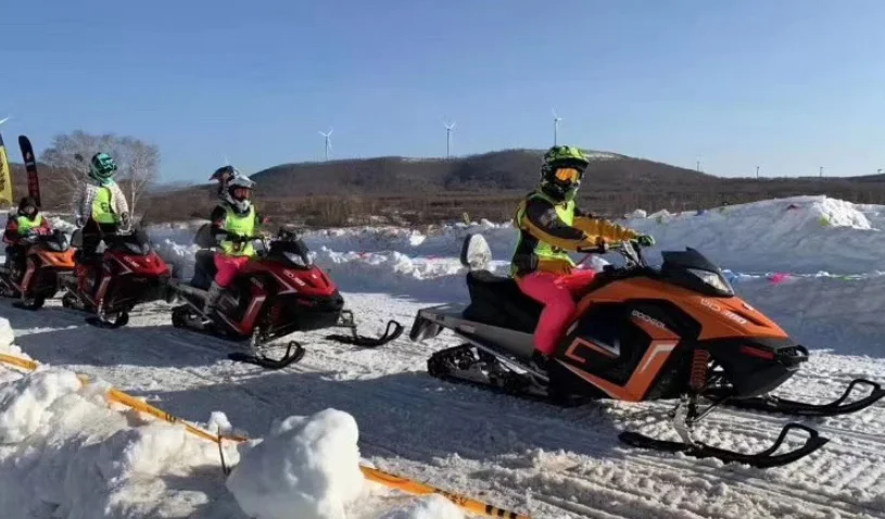 Оптовая продажа 200CC снегоход Электрический сертификация CE детский низкая цена высокое