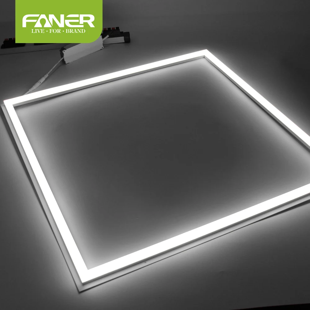 4000lm LE 40W LED Panel Lights Daylight White 6000K Pack of 2 600x600 Square Ceiling Light Fitting 