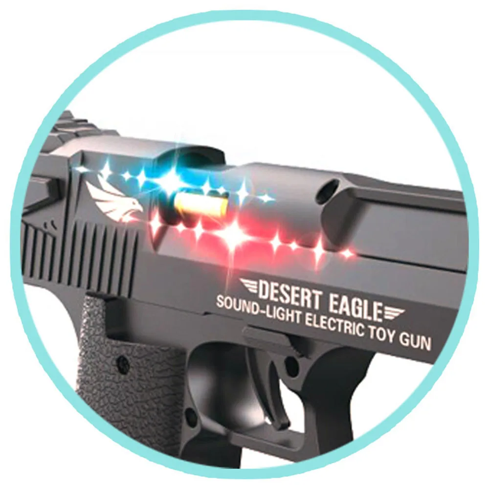 Новинка 2022, игрушечный пистолет Qilong, реалистичный электрический игрушечный пистолет, проекционный пистолет со звуком и музыкой, Высококачественная игрушка-вспышка, игрушка