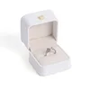 White ring box