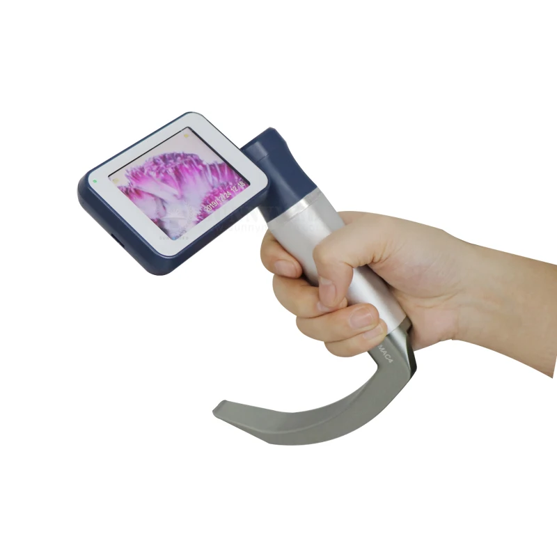 Syp020n Video Laryngoscope With Reusable Or Disposable Blade For Vet