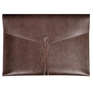 Customized PU Leather High Capacity Documents High Quality A3 Office Document Package