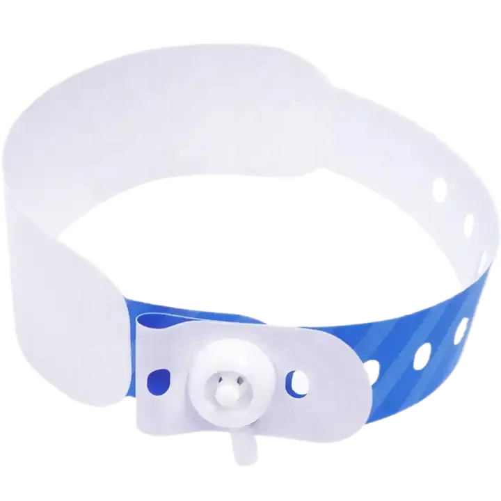 Linkwin09 Hospital Medical Adult Child Identification Wristband PVC Plastic ID Bracelet