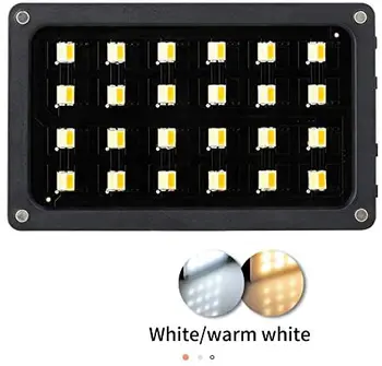 VILTROX Weeylite RB08P RGB LED Video Light Portable Mini Rechargeable on Camera Dimmable Bi-color Panel Photographic Shooting detail image