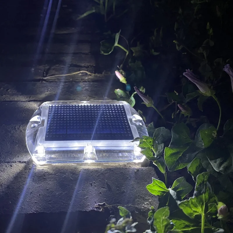 Highway Markers Reflective Cat Eye LED Aluminum Stud Light Road Solar Reflectors for Pathway