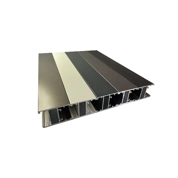 6061 6063 6000 Series Matt Black Anodized Aluminium Profiles Extrusion ...