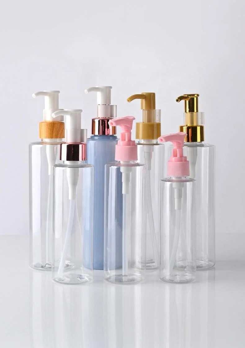 Пластиковая пустая бутылка для жидкого шампуня геля душа дезинфицирующего средства рук 150 мл 250