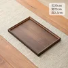 ถาดสีน้ำตาลทรงสี่เหลี่ยมมุมฉาก (33*22*2.5 ซม.)