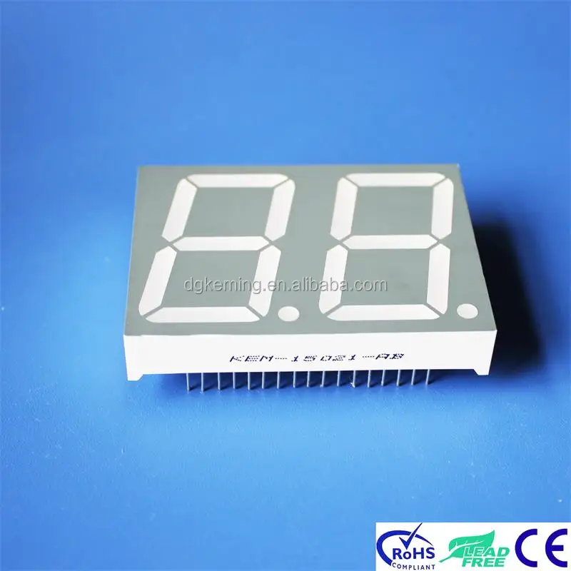 Numeric Two Digit 1.5インチ7セグメントディスプレイ【CE RoHS】