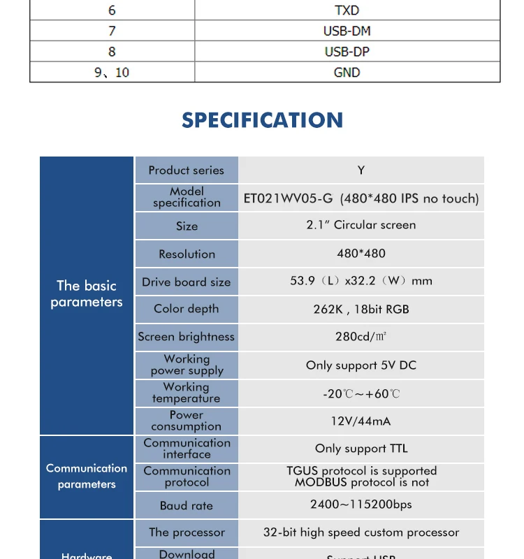 lcd screen power consumption free sample