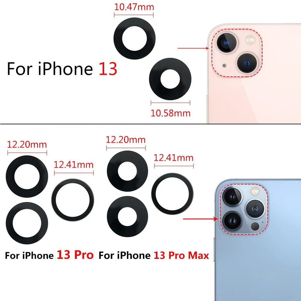 IPhone 13/13 Pro/13ProMaxカメラレンズ用修理フレックス付き