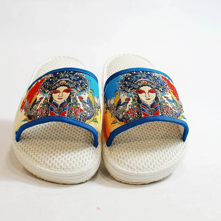 Factory Direct Sales Indoor Bedroom Slippers Embroidery House Slippers