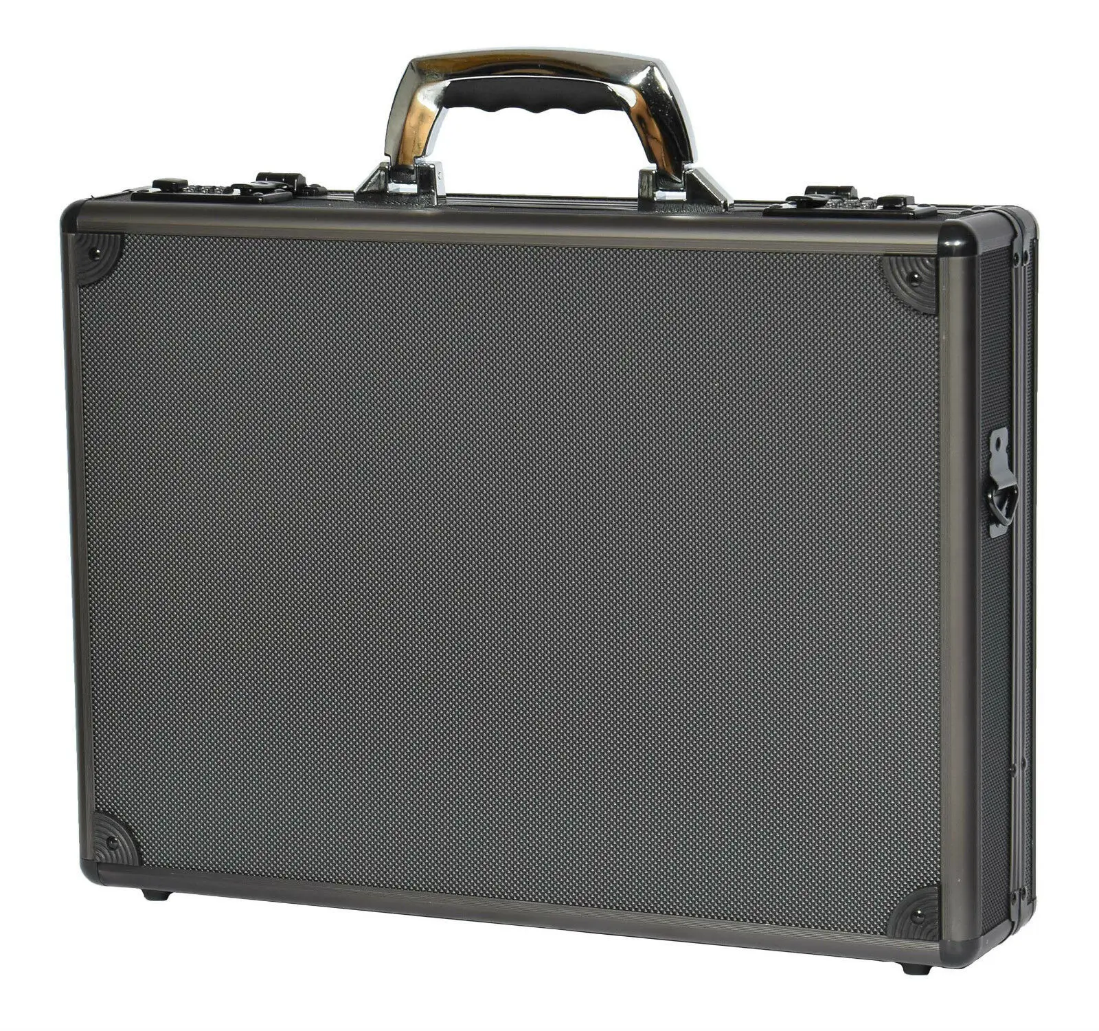 Мужской портфель традиционный атташе алюминиевая металлическая сумка переноска для ноутбука