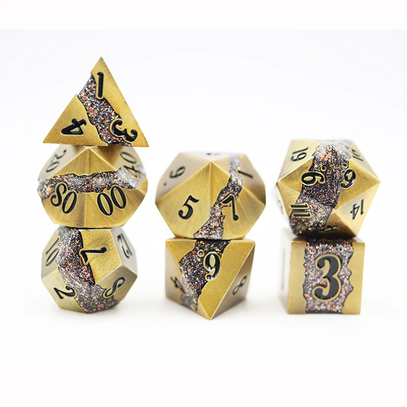 Wholesale Bulk Dnd Rpg Dice Table Game Accessories Custom Polyhedral