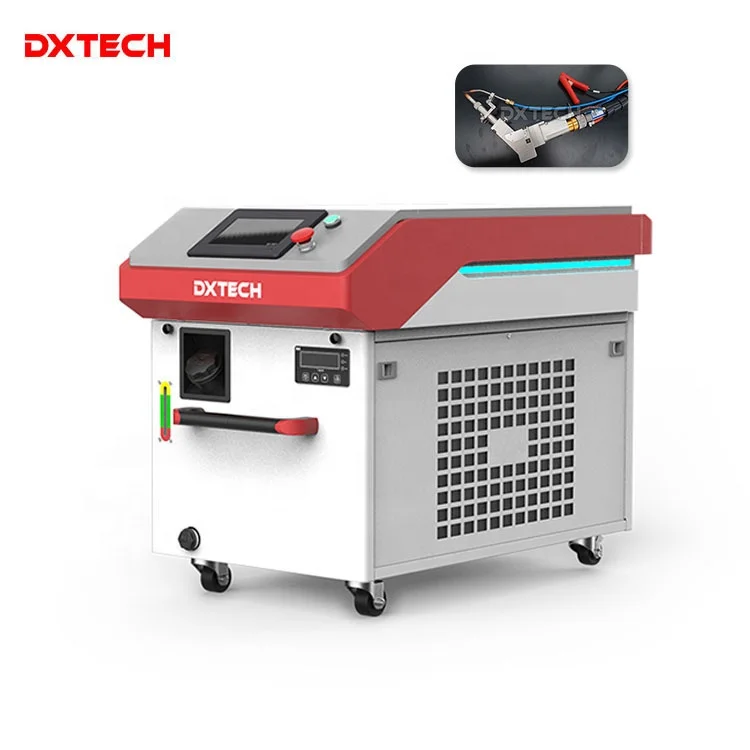 DXTECH Easier to Operate Handheld Cnc Mini Fiber Laser Welding Machine 3000w Price Handheld Welding Gun