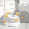 Three-in-one toilet gray cushion