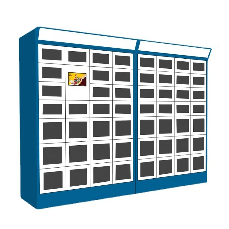 Смарт-шкафчик для пищевых продуктов, Холодильный шкаф для пищевых продуктов с собственным разработанным программным обеспечением и компрессором 110 В/220 В