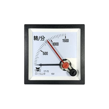 YT double pointer anti-explosion exeiict6be72 10V input 1500rpm YT72 CP72 BE72 DC tachometer