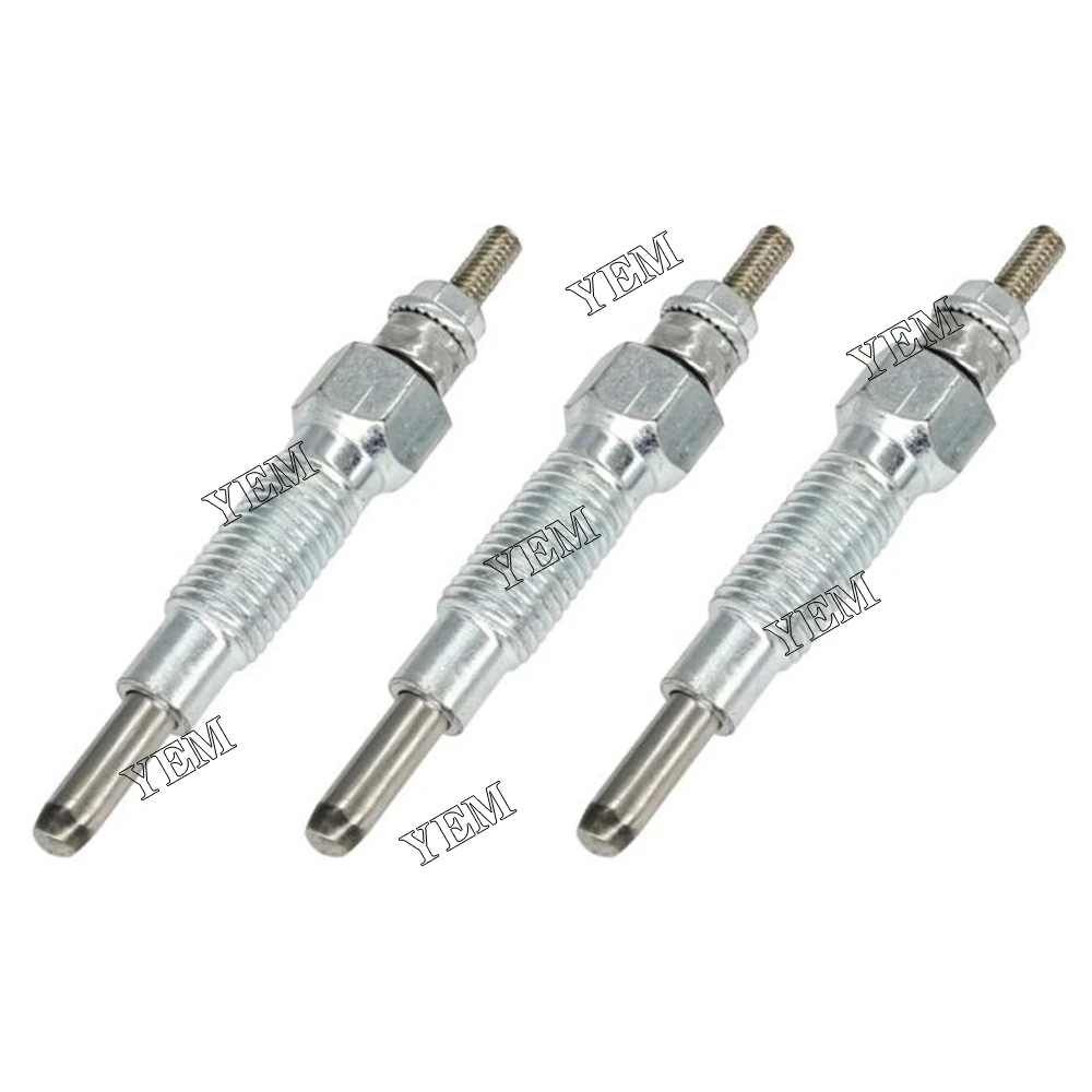 Manufacturer Direct Sales 3 Pieces Glow Plug 15521-65511 for Kubota KH60H KH90H KH170L KH28L EXCAVATOR