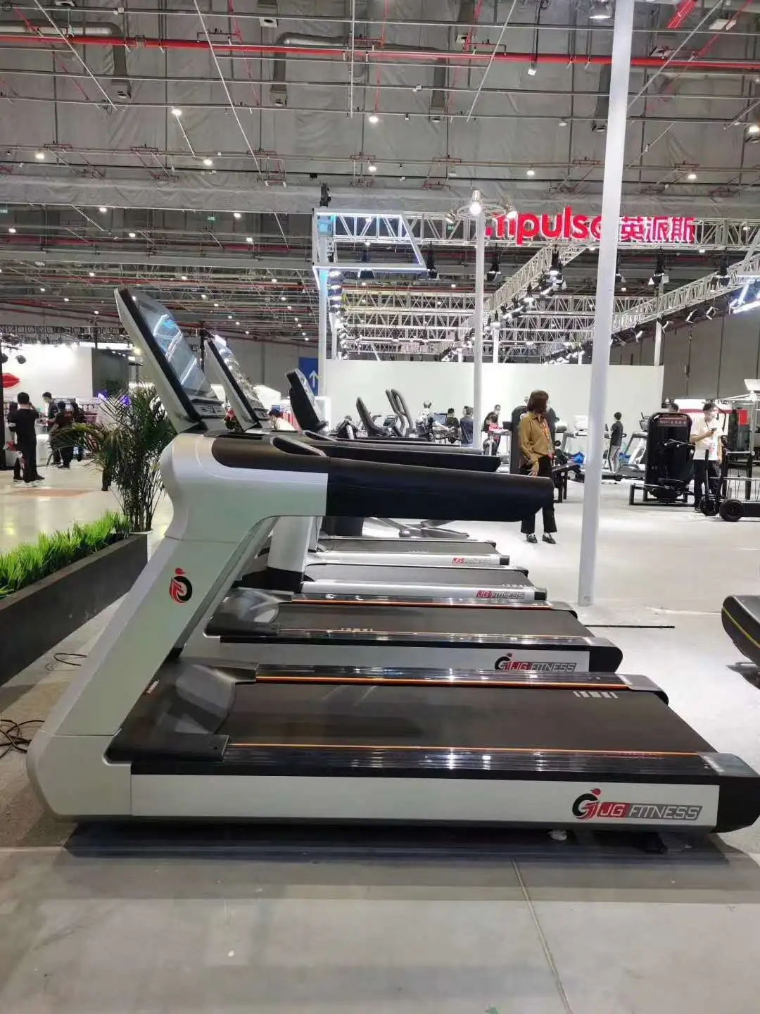 2021 ac motor sled combo treadmill gym equipment