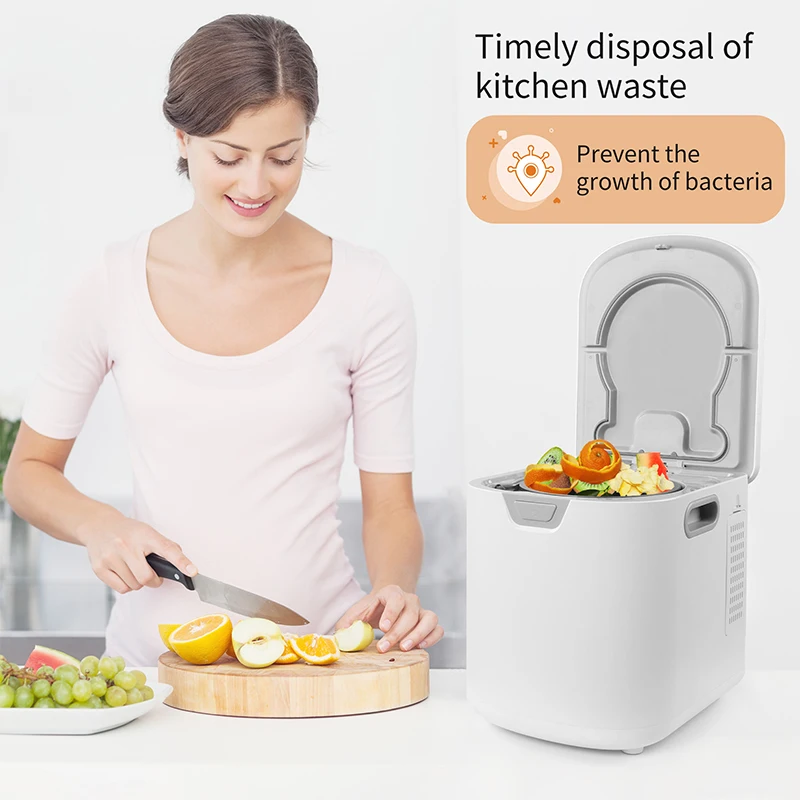 Description Picture 2 of itemLatest Fully Automatic Kitchen Organic Food Waste Ingredient Recycling Composter Smart Home Electric Food Waste Composter