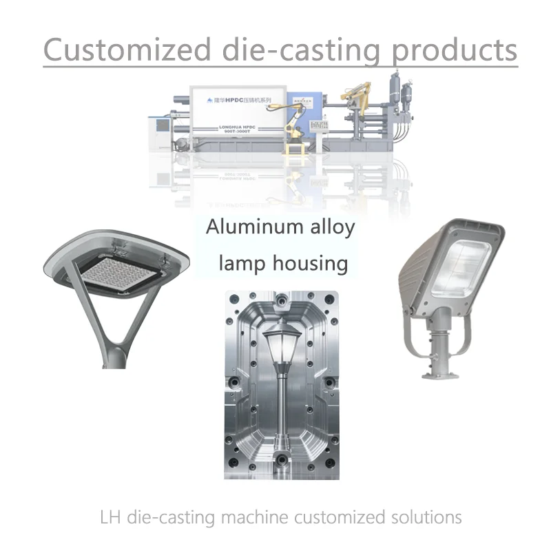 Aluminium Die Casting Machine for Making LED Street Lamp Shell