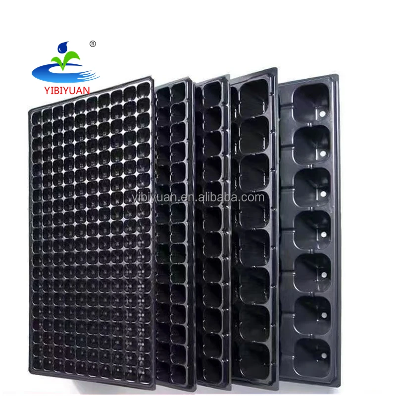 72-Cell Seed Starter Plug Tray for Greenhouse 200-Cell Plant Nursery Tray for Growing Strawberry Seeds Agricultural Nursery Lids