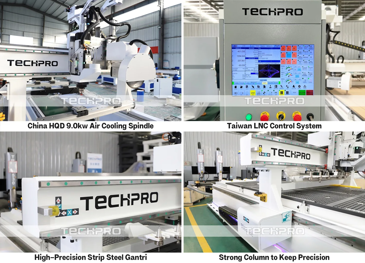 Heavy Duty Point To Point Ptp Cnc Router With Movable Table For Small ...